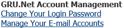 Manage Email Accounts